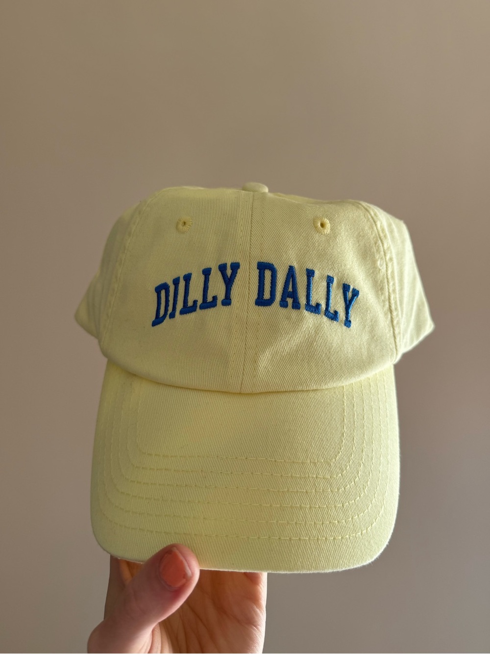 Butter Yellow Dilly Dally Hat